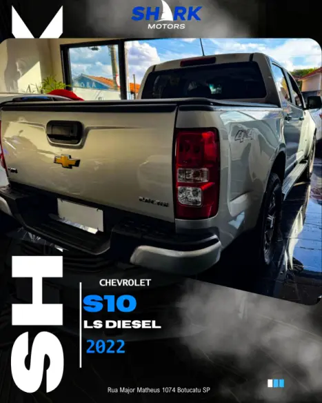CHEVROLET S10 2.8 16V LS CABINE DUPLA 4X4 TURBO DIESEL, Foto 3
