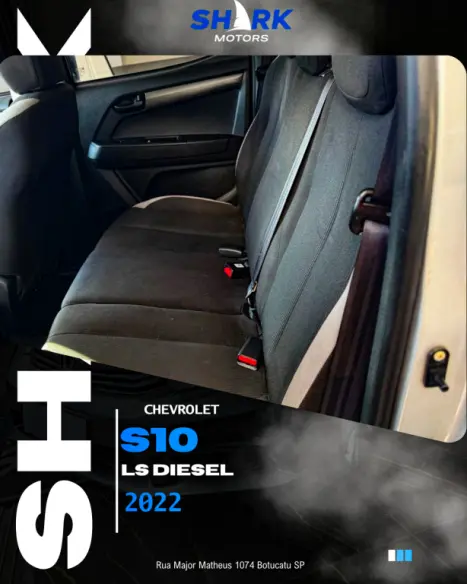 CHEVROLET S10 2.8 16V LS CABINE DUPLA 4X4 TURBO DIESEL, Foto 8