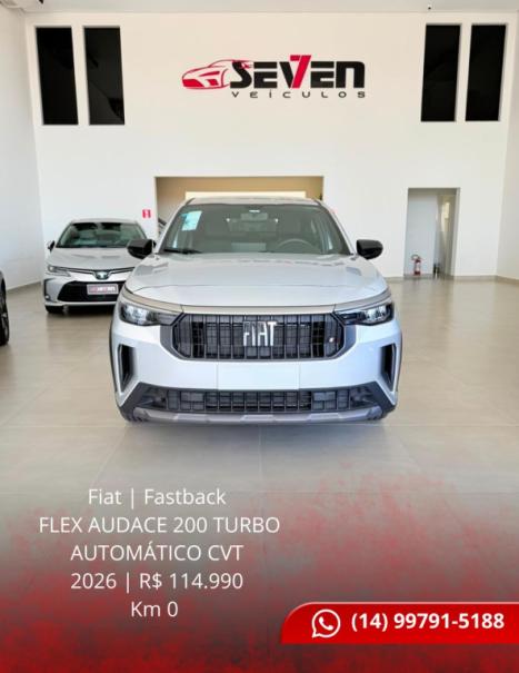FIAT Fastback 1.0 12V 4P FLEX AUDACE 200 TURBO AUTOMÁTICO CVT, Foto 1
