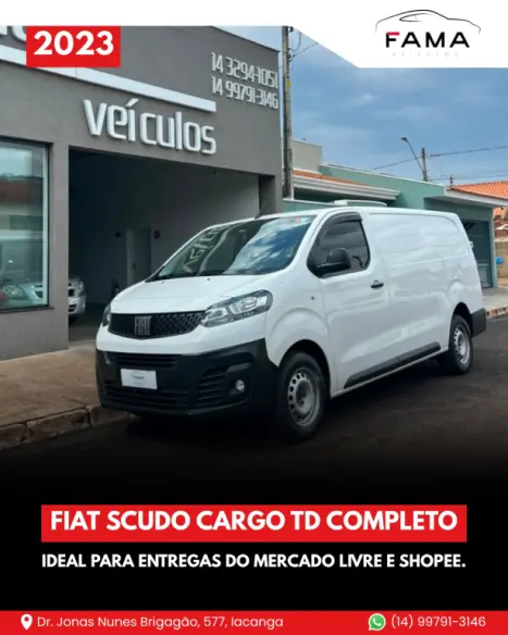 FIAT Scudo 1.5 3P BLUEHDI TURBO DIESEL CARGO, Foto 2