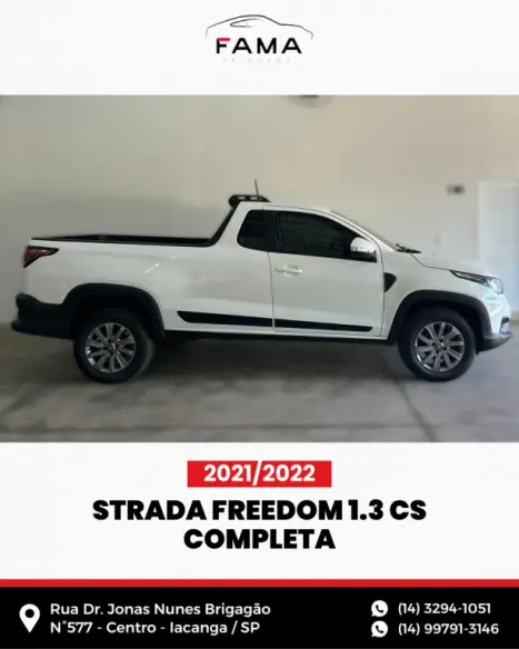 FIAT Strada 1.3 FIREFLY FLEX FREEDOM CABINE SIMPLES PLUS, Foto 1 FIAT Strada 1.3 FIREFLY FLEX FREEDOM CABINE SIMPLES PLUS, Foto 1