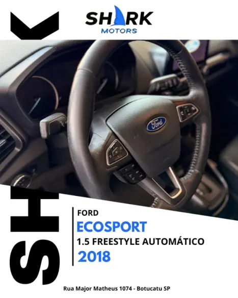 FORD Ecosport 1.5 12V 4P TI-VCT FLEX FREESTYLE AUTOM�TICO, Foto 7