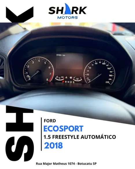 FORD Ecosport 1.5 12V 4P TI-VCT FLEX FREESTYLE AUTOM�TICO, Foto 8