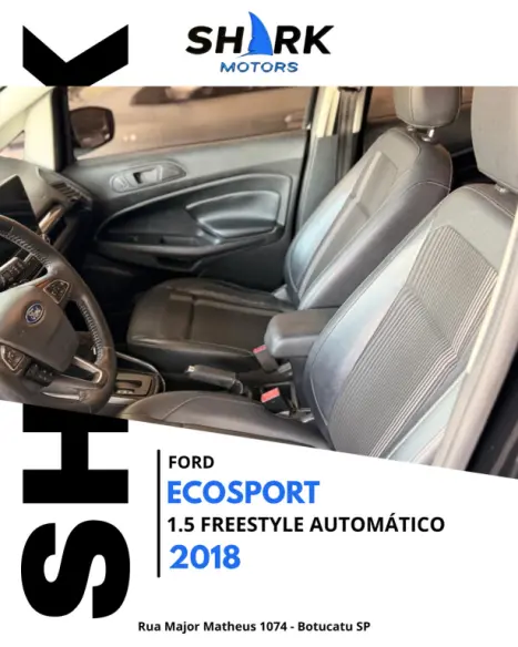 FORD Ecosport 1.5 12V 4P TI-VCT FLEX FREESTYLE AUTOM�TICO, Foto 11