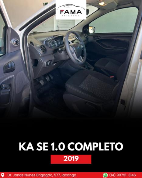 FORD Ka Hatch 1.0 12V 4P FLEX TI-VCT SE, Foto 6