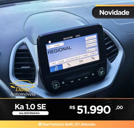 FORD Ka Hatch 1.0 12V 4P FLEX TI-VCT SE PLUS, Foto 8