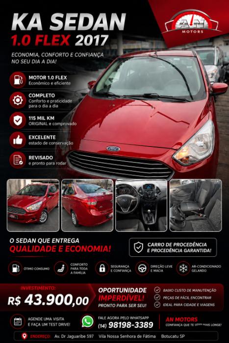 FORD Ka + Sedan 1.0 12V 4P TI-VCT SE FLEX, Foto 1