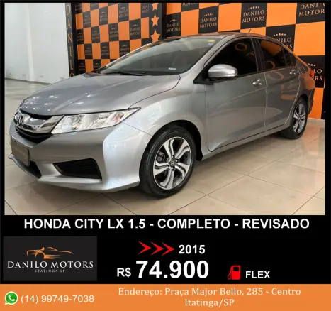 HONDA City Sedan 1.5 16V 4P LX FLEX AUTOM�TICO, Foto 1