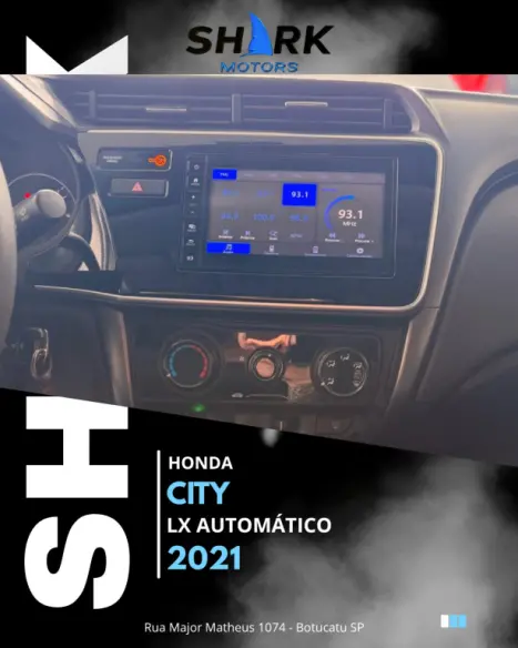 HONDA City Sedan 1.5 16V 4P LX FLEX AUTOM�TICO, Foto 7