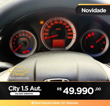 HONDA City Sedan 1.5 16V 4P DX FLEX AUTOM�TICO, Foto 9