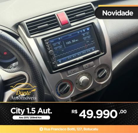 HONDA City Sedan 1.5 16V 4P DX FLEX AUTOM�TICO, Foto 10