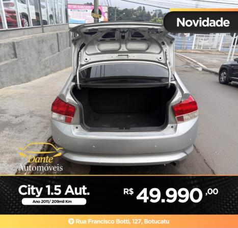 HONDA City Sedan 1.5 16V 4P DX FLEX AUTOM�TICO, Foto 6