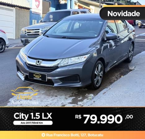 HONDA City Sedan 1.5 16V 4P LX FLEX AUTOM�TICO, Foto 3