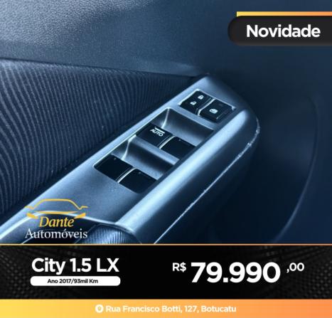 HONDA City Sedan 1.5 16V 4P LX FLEX AUTOM�TICO, Foto 6