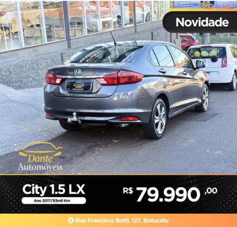 HONDA City Sedan 1.5 16V 4P LX FLEX AUTOM�TICO, Foto 7