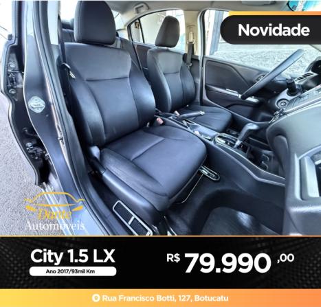 HONDA City Sedan 1.5 16V 4P LX FLEX AUTOM�TICO, Foto 11