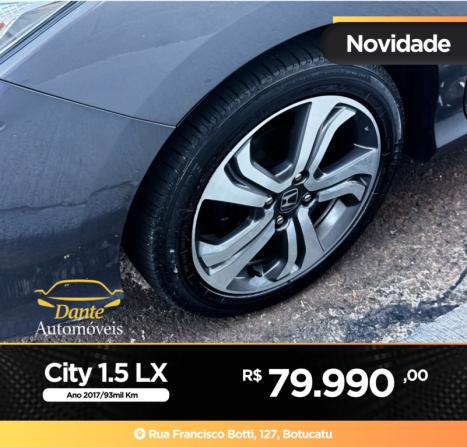 HONDA City Sedan 1.5 16V 4P LX FLEX AUTOM�TICO, Foto 14