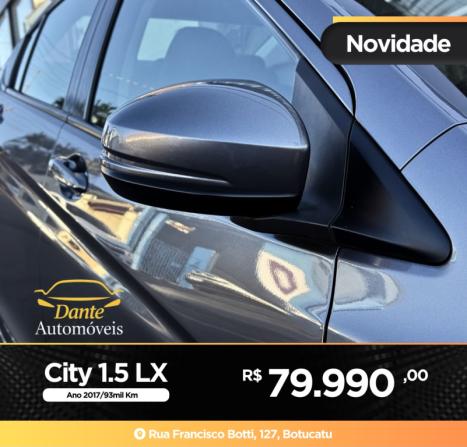 HONDA City Sedan 1.5 16V 4P LX FLEX AUTOM�TICO, Foto 15