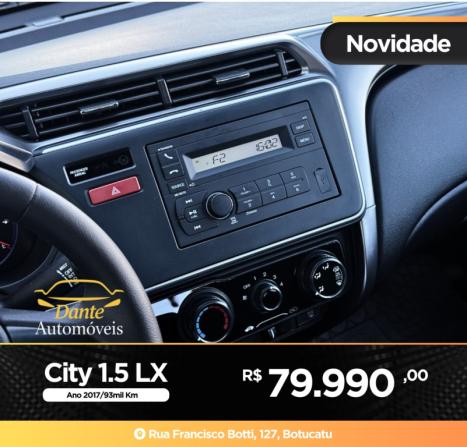 HONDA City Sedan 1.5 16V 4P LX FLEX AUTOM�TICO, Foto 18