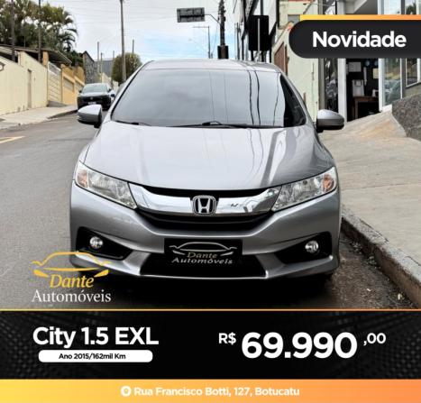 HONDA City Sedan 1.5 16V 4P EXL FLEX AUTOM�TICO, Foto 2