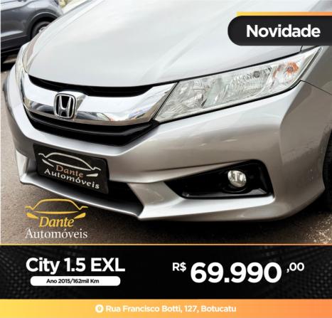 HONDA City Sedan 1.5 16V 4P EXL FLEX AUTOM�TICO, Foto 3