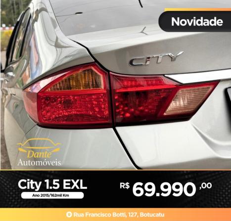 HONDA City Sedan 1.5 16V 4P EXL FLEX AUTOM�TICO, Foto 8