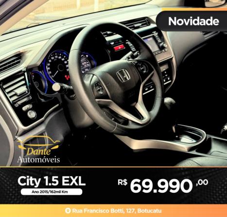 HONDA City Sedan 1.5 16V 4P EXL FLEX AUTOM�TICO, Foto 10