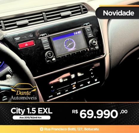 HONDA City Sedan 1.5 16V 4P EXL FLEX AUTOM�TICO, Foto 13