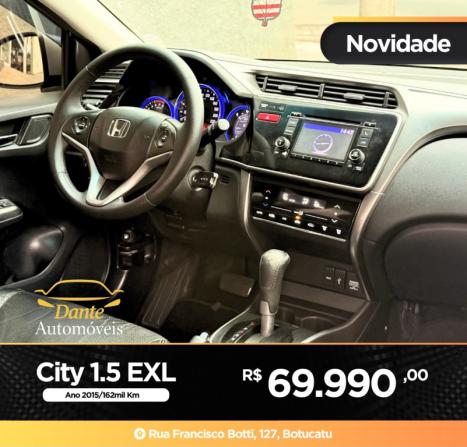 HONDA City Sedan 1.5 16V 4P EXL FLEX AUTOM�TICO, Foto 14