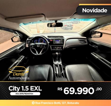 HONDA City Sedan 1.5 16V 4P EXL FLEX AUTOM�TICO, Foto 17