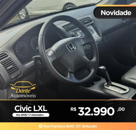 HONDA Civic 1.7 16V 4P LXL AUTOMÁTICO, Foto 5