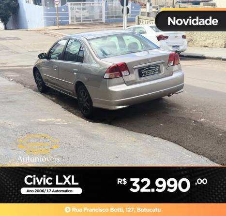 HONDA Civic 1.7 16V 4P LXL AUTOMÁTICO, Foto 6