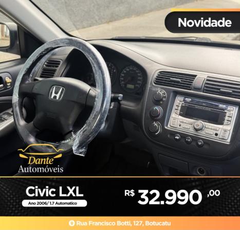 HONDA Civic 1.7 16V 4P LXL AUTOMÁTICO, Foto 7