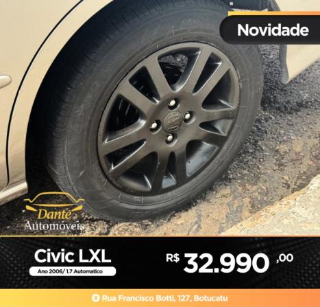 HONDA Civic 1.7 16V 4P LXL AUTOMÁTICO, Foto 8