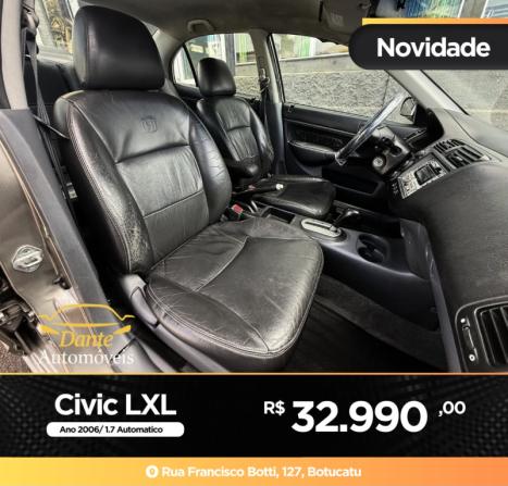 HONDA Civic 1.7 16V 4P LXL AUTOMÁTICO, Foto 13