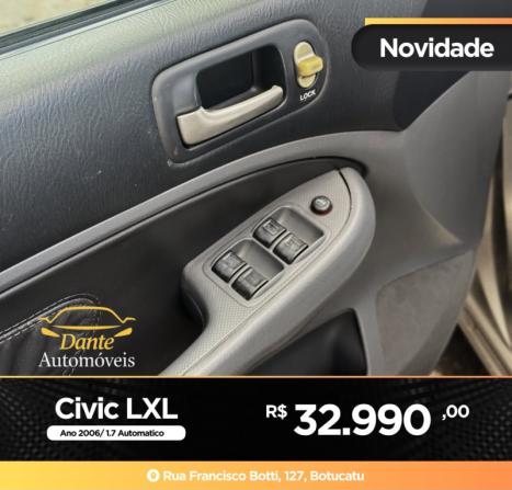 HONDA Civic 1.7 16V 4P LXL AUTOMÁTICO, Foto 14