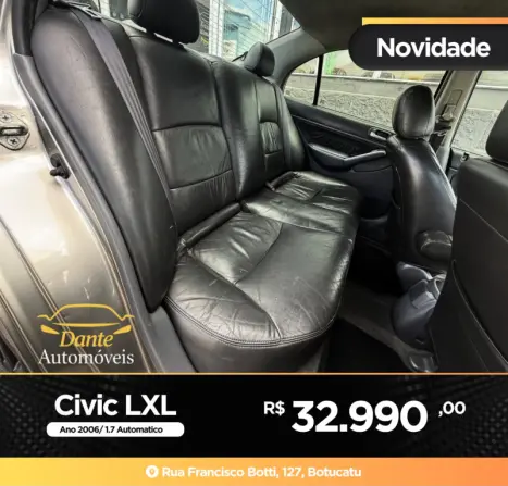 HONDA Civic 1.7 16V 4P LXL AUTOMÁTICO, Foto 15