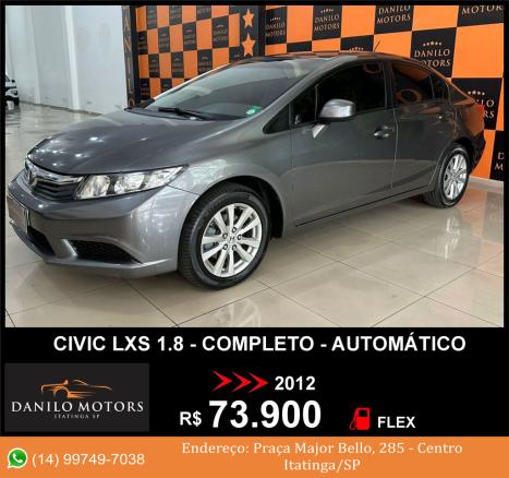 HONDA Civic 1.8 16V 4P LXS AUTOM�TICO, Foto 1