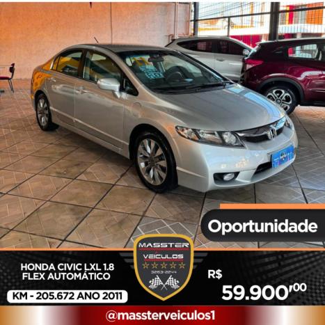 HONDA Civic 1.8 16V 4P FLEX LXL AUTOM�TICO, Foto 1