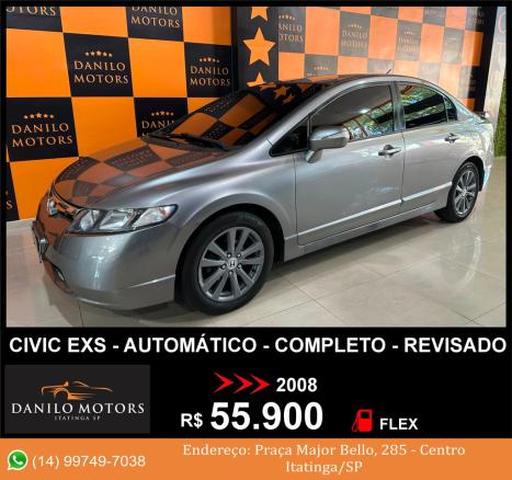 HONDA Civic 1.8 16V 4P FLEX EXS AUTOM�TICO, Foto 1