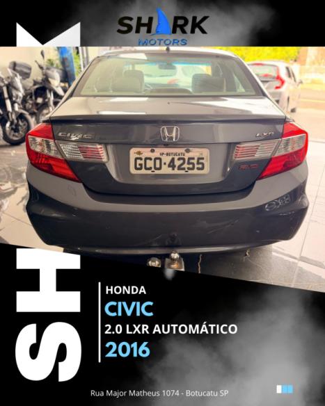 HONDA Civic 2.0 16V 4P FLEX LXR AUTOM�TICO, Foto 4