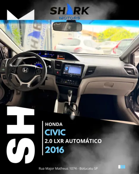 HONDA Civic 2.0 16V 4P FLEX LXR AUTOM�TICO, Foto 7