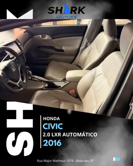 HONDA Civic 2.0 16V 4P FLEX LXR AUTOM�TICO, Foto 8