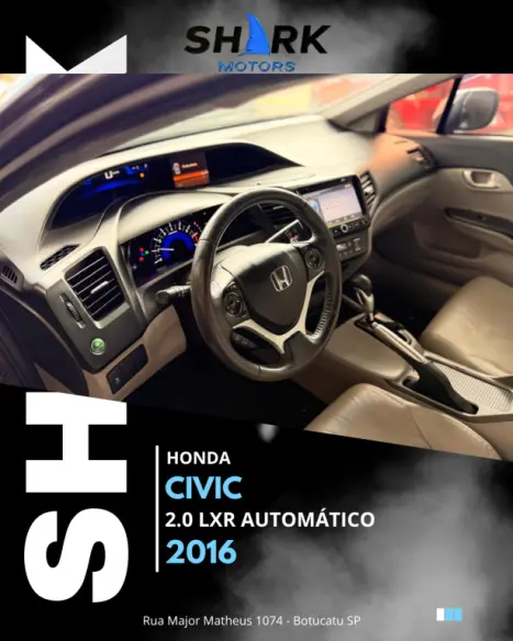 HONDA Civic 2.0 16V 4P FLEX LXR AUTOM�TICO, Foto 11