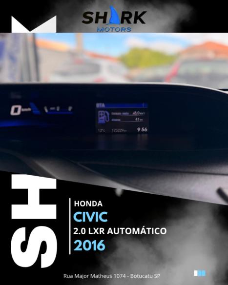 HONDA Civic 2.0 16V 4P FLEX LXR AUTOM�TICO, Foto 14
