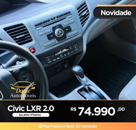 HONDA Civic 2.0 16V 4P FLEX LXR AUTOM�TICO, Foto 15