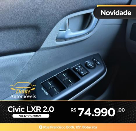 HONDA Civic 2.0 16V 4P FLEX LXR AUTOM�TICO, Foto 18