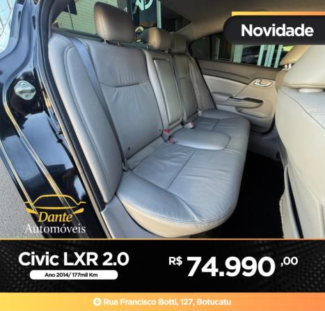 HONDA Civic 2.0 16V 4P FLEX LXR AUTOM�TICO, Foto 19