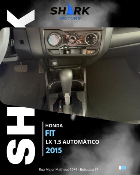 HONDA Fit 1.5 16V 4P LX FLEX AUTOMÁTICO, Foto 5 HONDA Fit 1.5 16V 4P LX FLEX AUTOMÁTICO, Foto 5
