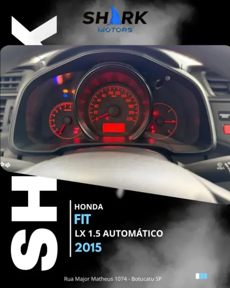 HONDA Fit 1.5 16V 4P LX FLEX AUTOMÁTICO, Foto 6 HONDA Fit 1.5 16V 4P LX FLEX AUTOMÁTICO, Foto 6